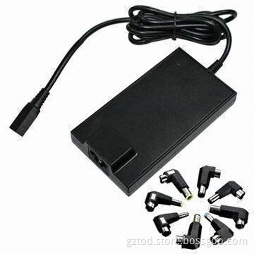 90W Universal Slim Laptop AC Adapter, Ultrathin Multifunction Notebook Power Charger, 15-24V Output